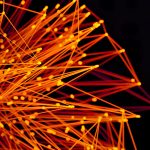 Réseau de données interconnectées illustrant la directive NIS2 sur la cybersécurité